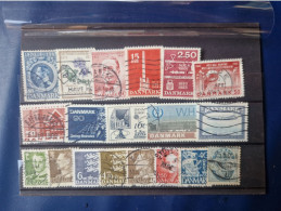 Delcampe - 19 Timbres Danemark  ( Lot FM 23 ) - Sammlungen