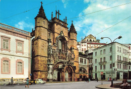 Delcampe - [-20%] PORTUGAL - Coimbra - Igreja De Ste. Cruz - Animé - Carte Postale Ancienne - Coimbra