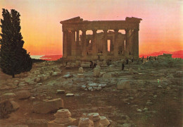 Delcampe - [-20%] GRECE - Athens - The Parthenon - Coucher Du Soleil - Carte Postale Ancienne - Griechenland