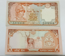 Delcampe - Nepal 20 Rupees ND 2002-2005 P-47 UNC - Népal