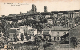 Delcampe - [-20%] FRANCE - Laon - Vue Panoramique - Vue De La Gare - Carte Postale - Laon
