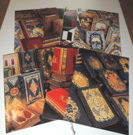 Delcampe - Ensemble De 7 Menus CONCORDE / AIR FRANCE - Thème Couverture : RELIURES - LIVRES ANCIENS - Menu