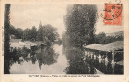 Delcampe - [-20%] FRANCE - Poitiers (Vienne) - Vallée Du Clain En Amont Du Pont Saint Cyprien - Carte Postale Ancienne - Poitiers
