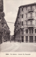 Delcampe - #BIELLA: VIA UMBERTO - INCROCIO VIA VESCOVADO - Biella