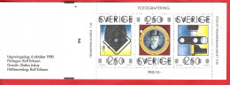 Delcampe - SVEZIA - 1990 -FOTOGRAFI - LIBRETTO  - NUOVO MNH** ( YVERT C1612 - MICHEL BK 154) - 1981-..