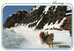 Delcampe - [-20%] FRANCE - Avoriaz (He-Savoie) - Promenade En Traîneau - Rêvalp Albertville Photographie JP Fecci - Carte Postale - Avoriaz