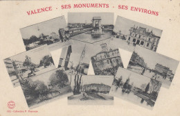 Delcampe - CPA (26) VALENCE  Ses Monuments Ses Environs   (b.bur) - Valence