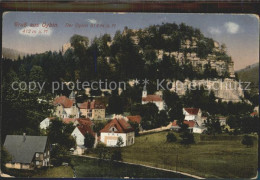 Delcampe - Oybin Sachsen Teilansicht Mit Kirche Und Berg Oybin - Oybin