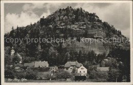 Delcampe - Oybin Sachsen Teilansicht Mit Kirche Und Berg Oybin Zittauer Gebirge - Oybin