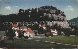 Delcampe - Oybin Sachsen Teilansicht Mit Kirche Und Berg Oybin - Oybin