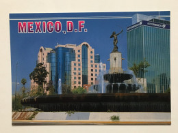 Delcampe - Ciudad De Mexico City Diana The Huntress And Marquis Hotel Mexico City Fountain Fontaine Brunnen - Mexiko