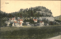 Delcampe - Oybin Sachsen Teilansicht Mit Kirche Und Berg Oybin - Oybin