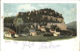 Delcampe - Oybin Sachsen Teilansicht Mit Kirche Und Berg Oybin - Oybin