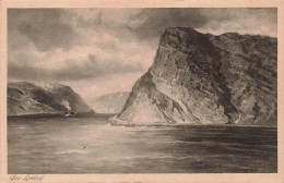 Delcampe - [-20%] ALLEMAGNE - Die Loreley - Vue Sur La Mer - Montagne - Bateaux - Carte Postale Ancienne - Loreley