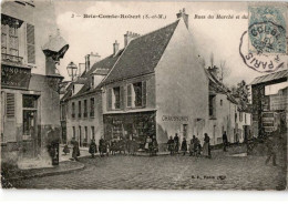 Delcampe - BRIE-COMTE-ROBERT: Rues Du Marché - état - Brie Comte Robert