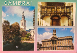 Delcampe - CPM CAMBRAI - EGLISE ST GERY LA PLACE D'ARMES - Cambrai