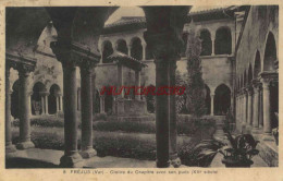 Delcampe - CPA FREJUS - CLOITRE DU CHAPITRE AVEC SON PUITS - Frejus