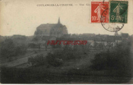Delcampe - CPA COULANGES LA VINEUSE - VUE GENERALE - Coulanges La Vineuse