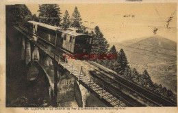Delcampe - CPA LUCHON - LE CHEMIN DE FER A CREMAILLERES DE SUPERBAGNERES - Superbagneres