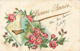 Delcampe - [-20%] FETES VOEUX - Nouvel An - Bonne Année - Un Bon Baiser Julien - Carte Postale Ancienne - Neujahr