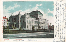 Delcampe - [-20%] SUISSE - Zurick - Stadttheater - Vue Panoramique - Colorisé - Carte Postale Ancienne - Zürich