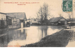 Delcampe - NEUFCHATEL EN BRAY - Crue De La Béthune, 24 Janvier 1910 - Boulevard Vert - Très Bon état - Neufchâtel En Bray