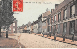 Delcampe - FORGES LES EAUX - Hôtel De Ville - état - Forges Les Eaux