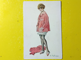 Delcampe - CPA - ILLUSTRATEUR SIGNÉ  - FABIANO - LES P'TITES FEMMES N°38 - Fabiano