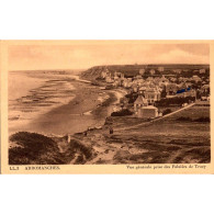 Delcampe - 14117 - ARROMANCHES - VUE GENERALE PRISE DES FALAISES DE TRUCY - Arromanches