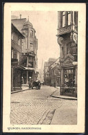 Delcampe - AK Solingen, Kaiserstrasse Mit Geschäften - Solingen