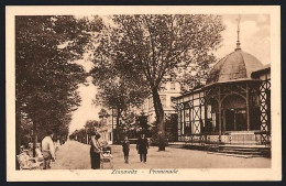 Delcampe - AK Zinnowitz, Promenade Mit Pavillon - Zinnowitz