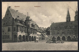 Delcampe - AK Goslar, Marktplatz - Goslar