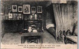 Delcampe - Ars - CPA - Intérieur De La Chambre, Lit De Mort Du Saint Curé, Mêmes Draps Et  Couvertures Carte Datée Décembre 1925 - Ars-sur-Formans