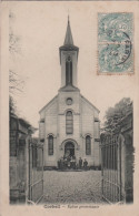 Delcampe - ALZ-91) CORBEIL - EGLISE PROTESTANTE - ANIMATION - EN 1905 - Corbeil Essonnes