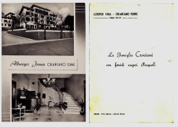 Delcampe - #CHIANCIANO TERME: ALBERGO IRMA...AUGURI PASQUALI - Siena