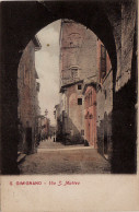 Delcampe - #S. GIMIGNANO: VIA S. MATTEO - Siena