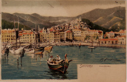 Delcampe - #SAN REMO: PANORAMA- Dis. GUIDONIZZI - Imperia