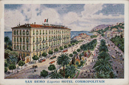 Delcampe - #SAN REMO: HOTEL COSMOPOLITAIN - Imperia