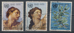 Delcampe - °°° VATICANO - Y&T N° 510/12 - 1970 °°° - Used Stamps