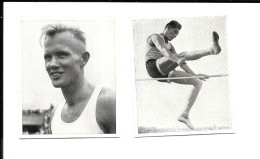 Delcampe - AJ37 - IMAGES CIGARETTES LIGA REKORD IM SPORT - SAUT EN HAUTEUR - BORNHOFFT - ROSENTHAL - Athlétisme