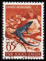 Delcampe - 1954.  TRIESTE. ZONE B. STT  VUJNA Overprint On 65 DIN Fauna.  (Michel 132) - JF564721 - Gebraucht