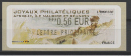 Delcampe - France 2010 Vignette ATM LISA Joyaux Philatéliques 0,56 Lettre Prioritaire France Neuve ** RARE - 2010-... Vignettes Illustrées