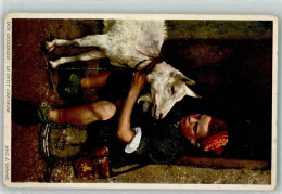 Delcampe - 3812 Wilderswil - Geissebueb Mit Ziege Ort Lt. Stempel - 39406245 - Wilderswil