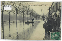 Delcampe - ALFORT- INONDATIONS DE JANVIER 1910- LA RUE DES DEUX MOULINS- EM 9 - Maisons Alfort