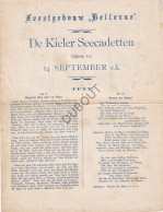 Delcampe - Muziek: Amsterdam: Feestgebouw Bellevue: De Kieler Seecadetten (V4062) - Scores & Partitions