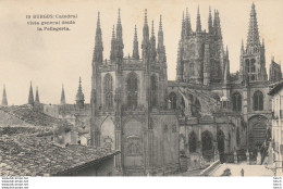 Delcampe - 4924 6 Burgos, Catedral Vista General Desde La Pellegeria. - Burgos
