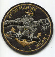 Delcampe - Tissu TDM - 21° R.I.Ma - Milan 1 - Patches