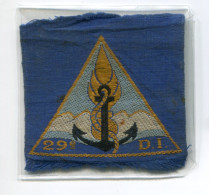 Delcampe - Tissu 29° Division D'Infanterie (guerre D'Algérie) - Patches