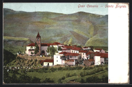 Delcampe - Postal Santa Brígida /Gran Canaria, Ortsansicht Aus Der Vogelschau - Gran Canaria