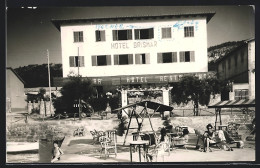 Delcampe - Postal Andraitx /Mallorca, Puerto De Andraitx & Hotel Brismar - Mallorca